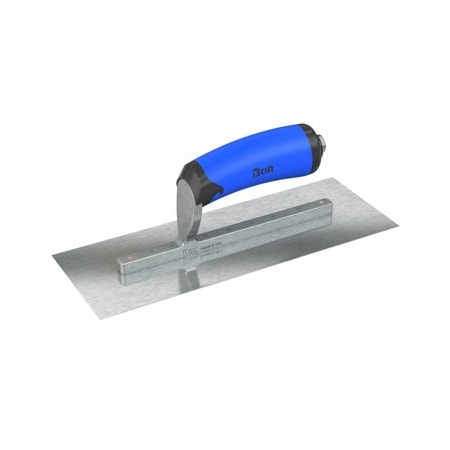 Bon Tool Razor Stainless Steel Finishing Trowel - Square End - 11" x 4.5" with Comfort Wave Handle 67-303